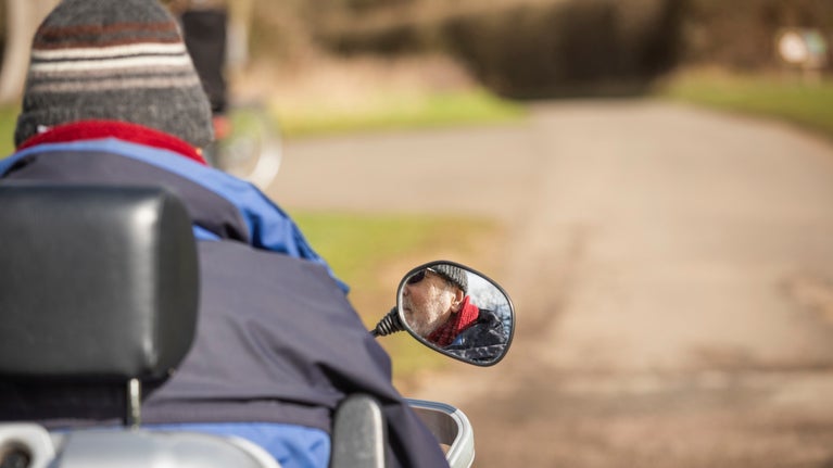 Accessibility mobility scooter